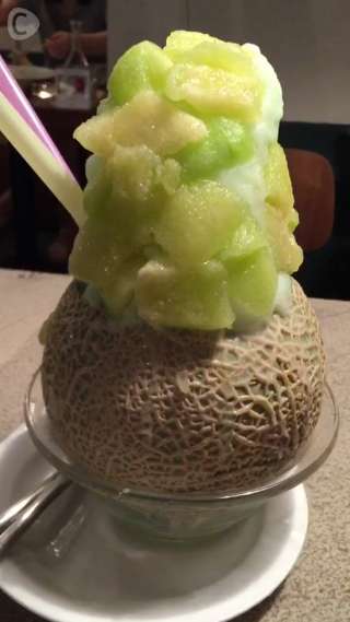 Facebook話題の韓国の光州にあるお店！メロンのカキ氷がオススメです！