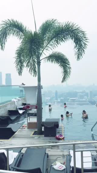 【新井美穂のシンガポール旅】マリーナベイサンズInfinity pool前編