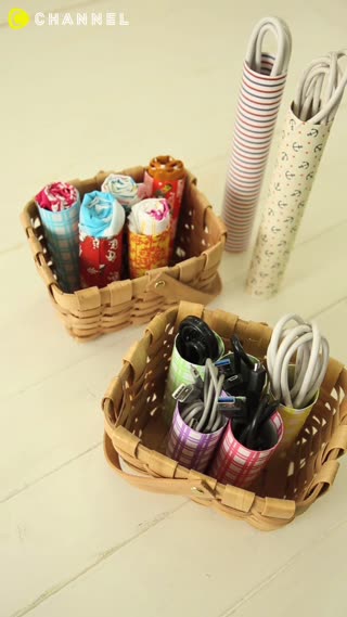 DIY Organizer Roll Tissue