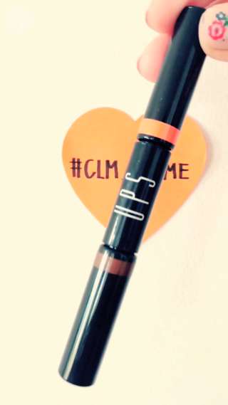 中田クルミ #CLM_COSME  UPS カラーマスカラ ブラウン×オレンジ