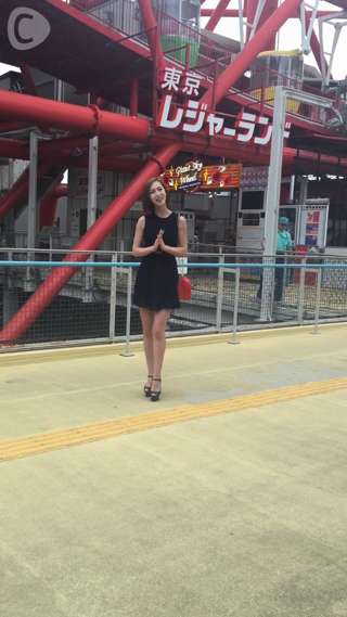 お台場観覧車のシースルーゴンドラ♪360度の絶景パノラマに感動！