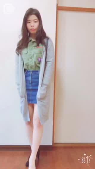 ミリタリー風のカーキシャツを着回し