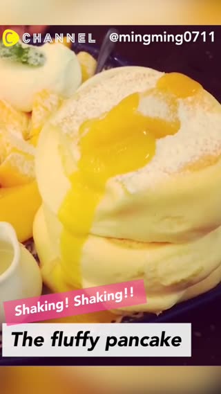 Brilliant fluffy Pancake！