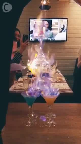 'LAVA' The hottest cocktail ever!!