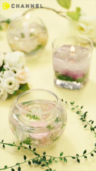 เทียนเจลอะโรม่า สวยงามตา หอมสบายใจ  