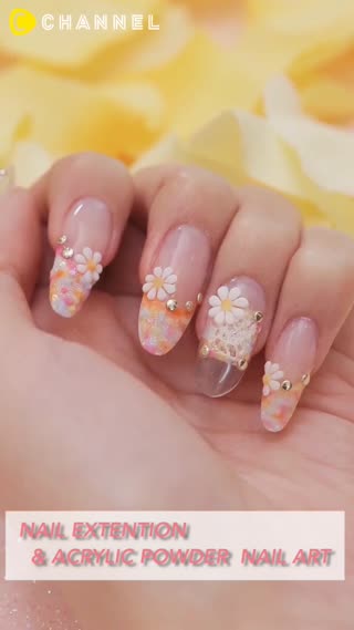 NAIL EXTENTION & ACRYLIC POWDER NAIL ART