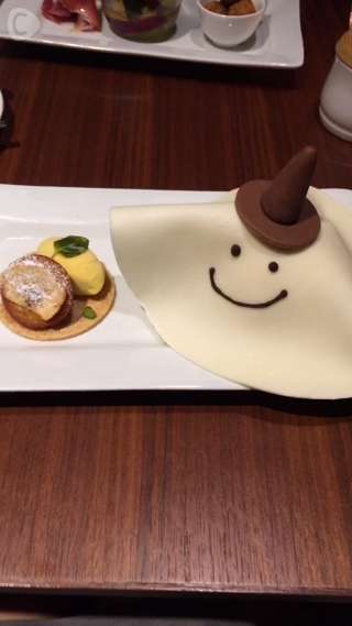 【ハロウィン限定】表参道GLACIELで、ハリネズミのアントルメグラッセ♡