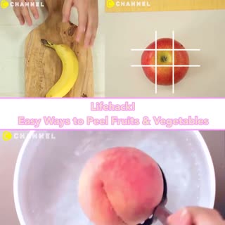 Cara Mudah Mengupas Buah Dan Sayur