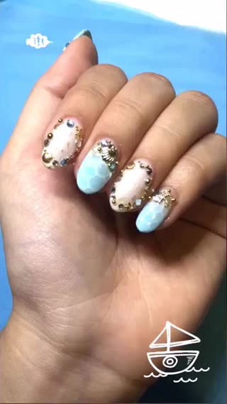 HELLO!藍寶石海洋風～～