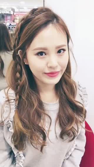 編み込みヘアアレンジ！簡単ラブリーなスタイル作り