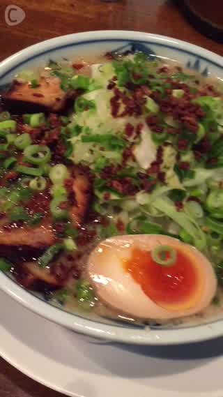 六本木路地裏の鹿児島ラーメン「ザボン」！！！