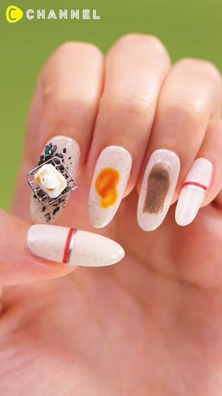 Crispy♪ Fried Rice Cake Nail!