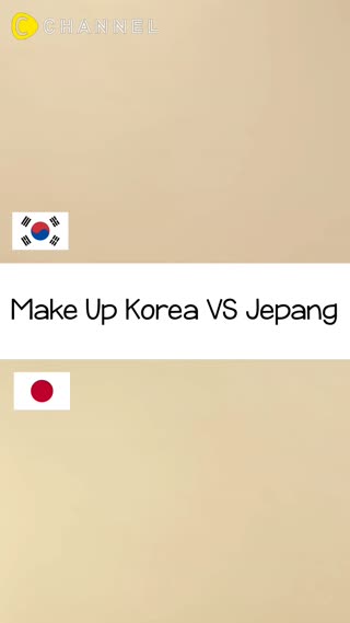  Jepang VS Korea Makeup