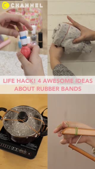 4 AWESOME IDEAS ABOUT RUBBER BANDS
