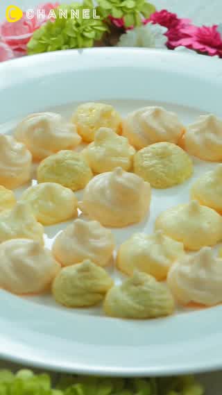 パーティーに！カラフルメレンゲクッキー♡