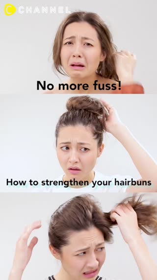 How to strengthen your hairbuns