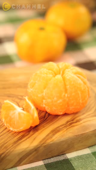 みかんをキレイにむく裏技