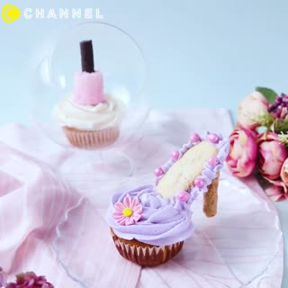 女孩們聚會焦點 仿真高跟鞋和指甲油蛋糕