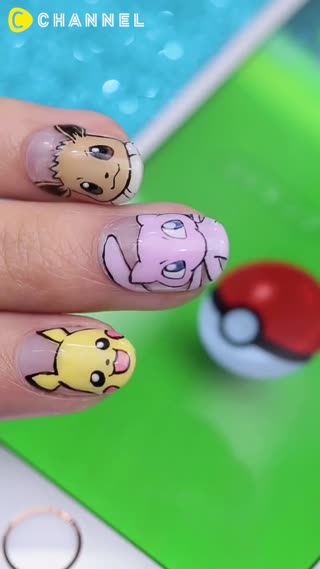 เล็บ Pokémon Go สุดฮิต!