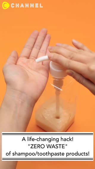 NO WASTE: Shampoo/Toothpaste Products