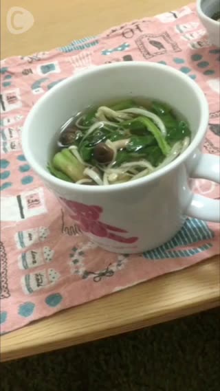脂肪燃焼！？簡単あったかスープ