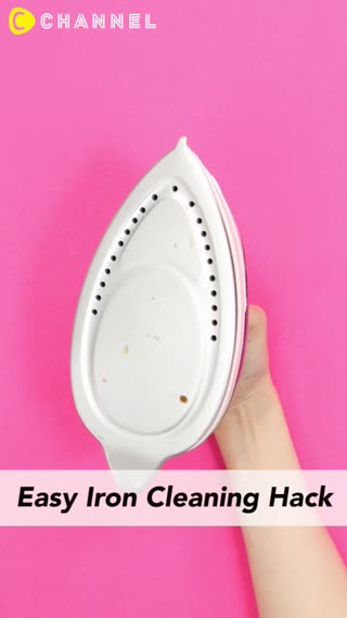 Easy Iron Cleaning Hack