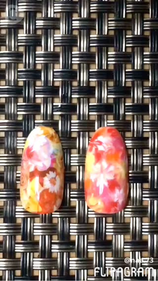 リクエスト：【EmiriaWiz風】埋め尽くしフラワーネイルのやり方