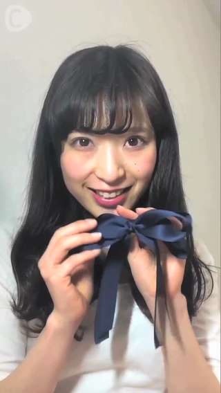 自宅で簡単！リボンでハーフアップ♪