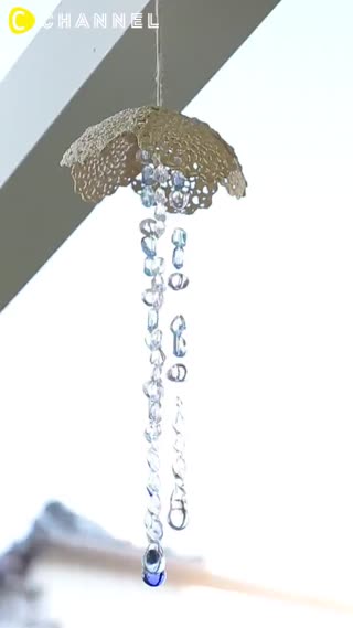 用麵粉來製作專屬於自己的風鈴吧！