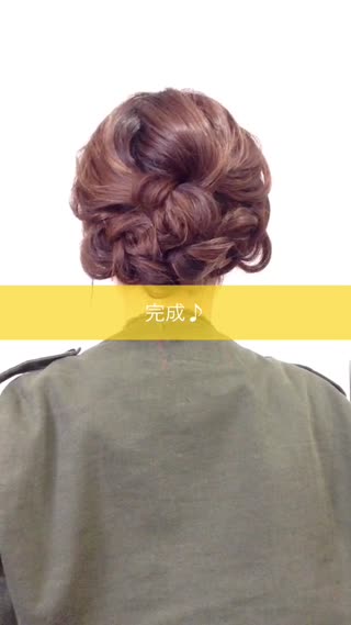 ボブでも出来る編み込みターバンアレンジ