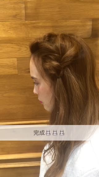 編み込みができなくても大丈夫！ゴム3つで簡単前髪アレンジ！