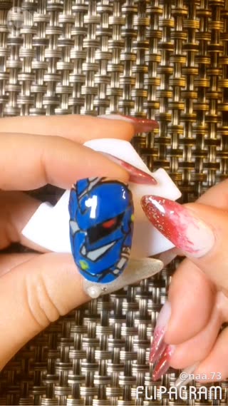 キャラクターネイル！ガンダムのケンプファーデザイン
