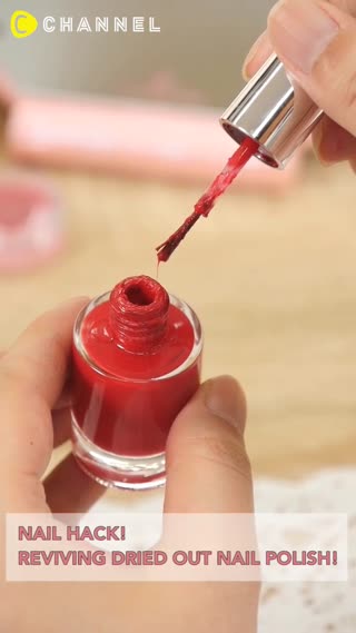 REVIVING DRIED OUT NAIL POLISH!