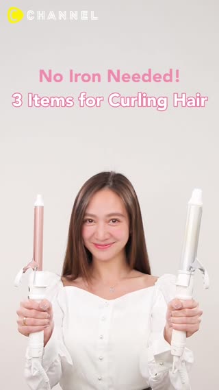 No Iron Needed! 3 Items for Curling Hair