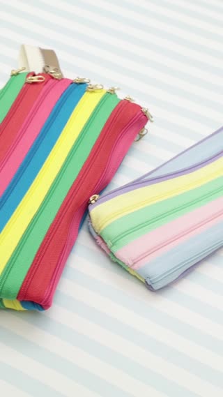 DIY Membuat Pouch dari Retsleting!