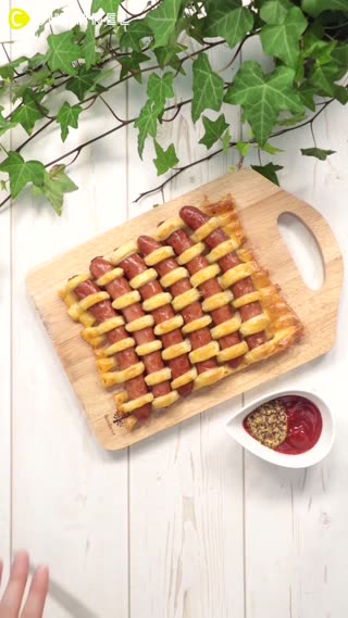 Sosis dan Pie Goreng