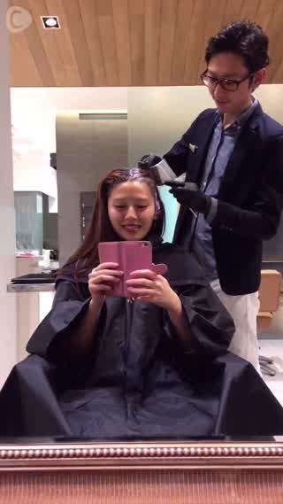 zaza南青山店でhairchange！