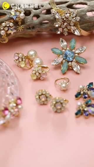 DIY Jewel Cluster Earrings ♡ 