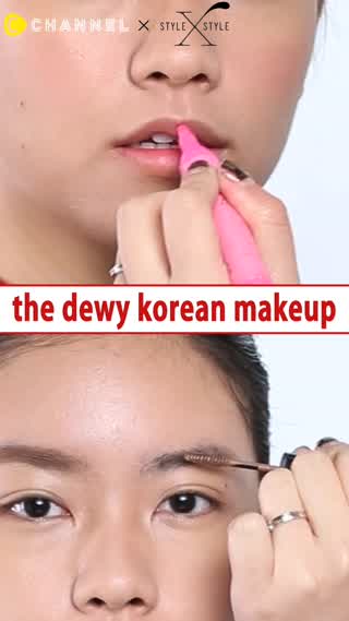 Korean Dewy Makeup 