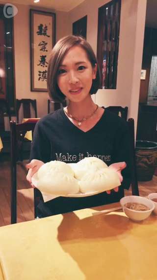 Delicious nikuman in Ginza!