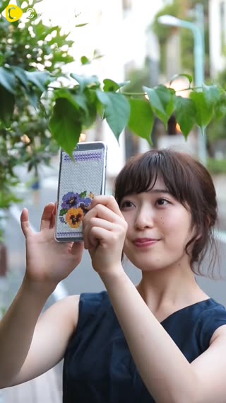 世界に一つだけ♡オリジナル刺繍スマホケース