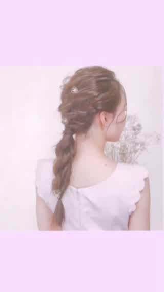 パーティーにももってこい！一つ上のおしゃれヘア！