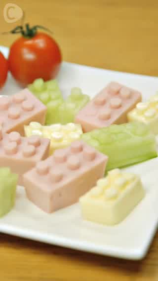 ทำสลัดตัวต่อ LEGO