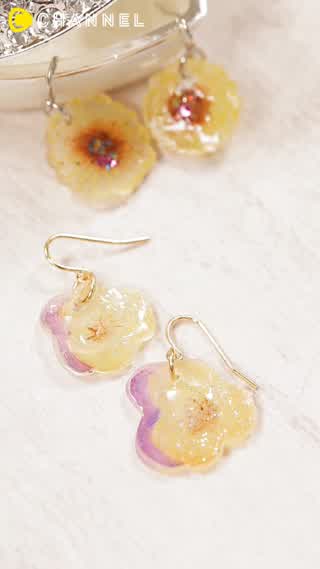 トースターで30秒♡プラバンアクセのつくり方