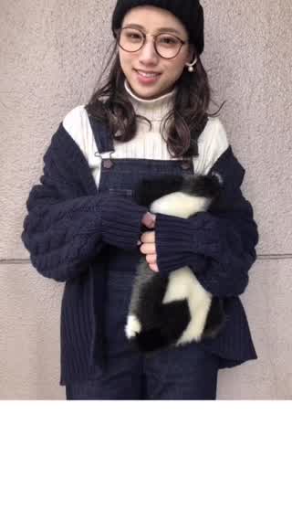 【女性らしさがでる】ショート丈ニットの着回し