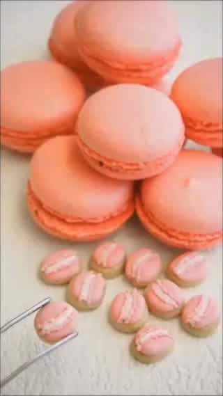 ミニチュアだから簡単！1分でできるマカロンのアイシングクッキー