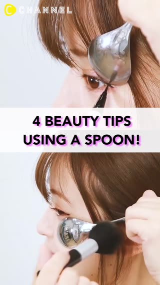 4 Beauty Tips Using a Spoon!
