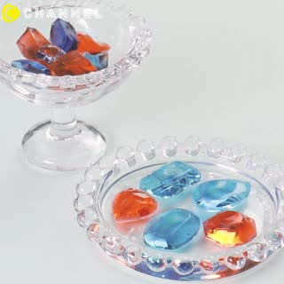 輕輕擺動的樣子好可愛♡珠寶果凍肥皂