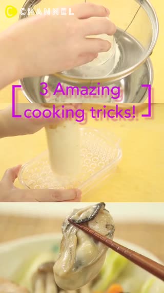 3 Amazing cooking tricks! 