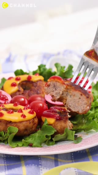 Donat Daging Hamburger